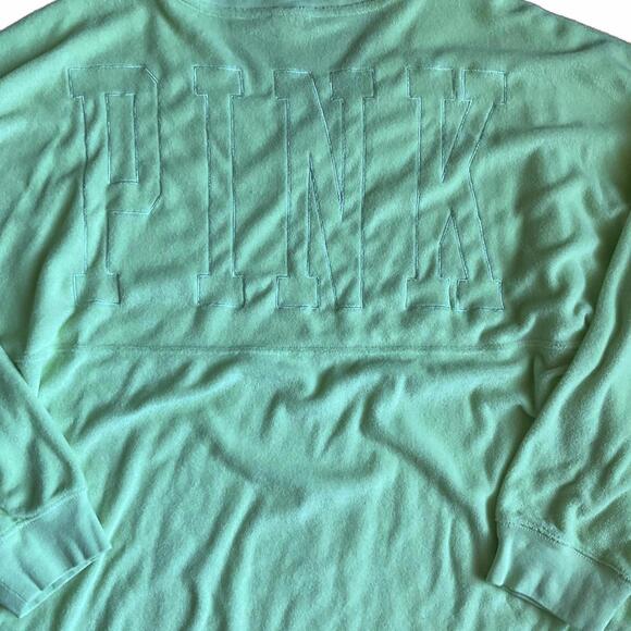 Victoria’s Secret PINK Varsity Beach Terry Pullover L - Picture 4 of 4